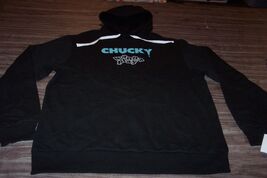 CHILD'S PLAY CHUCKY Wanna Play HOODIE HOODED Sweatshirt MENS XL NEW w/ Tag - $49.50