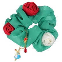 Disney Store Japan Alice in Wonderland Painted Rose Hair Scrunchie - £55.94 GBP