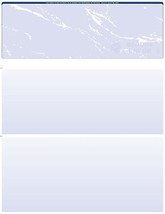 Blank Check Stock Paper -250 - Check on Top Blue Marble - £109.90 GBP