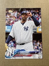 2018 Topps Series 1 C.C. Sabathia #236 New York Yankees - £1.11 GBP