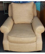 Very Nice Vintage Williams Sonoma Accent Arm Chair - VGC - Weave Fabric ... - $407.47 CAD