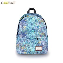  Design Women Floral Backpack Female School Bags For Teenage Girls School Backpa - £31.95 GBP