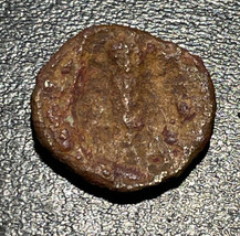 300-250 BC Greek Lucania Metapontion AE 2.33g 14.4mm Ear of Grain &amp; Demeter Coin - £31.64 GBP