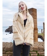 Reversible Versatile Sheared Mink Fur Jacket Coat  S Fast Shipping - $379.00