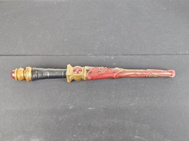 2007 New Kingdom Great Wolf Lodge Red and Gold Magiquest Wizard Wand - $9.85