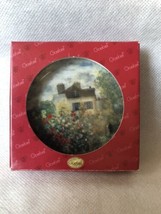 Goebel Artis Orbis plate Monet La Maison De L&#39;Artiste porcelain in box 3... - $11.87