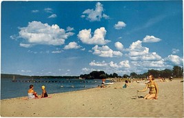 Postcard, Clinch Park Beach, Traverse City, Michigan - £7.84 GBP