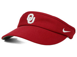 OU Sooners Nike NCAA Sideline Visor Cap Hat NEW Oklahoma University Football ADJ - £22.57 GBP