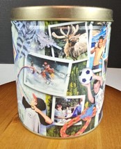 Vintage 1990s Boy Scout Empty Tin Canister Do The Stuff We Do Trails End - £10.62 GBP