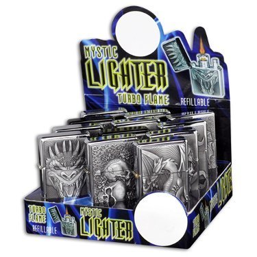 Mystic Turbo Lighter - One Lighter with Random Design/Color - $6.92