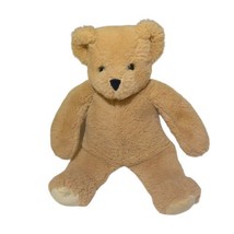 VTG Vermont Teddy Bear Company 13.5” Brown Plush Beanie Bear Stuffed Animal Toy - £13.50 GBP