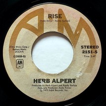 Herb Alpert - Rise / Aranjuez (Mon Amour) [7&quot; 45 rpm Single] 2151-S on A&amp;M 1979 - £2.71 GBP