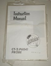 Tektronix CT-2/P6041 Instruction Manual - $21.98