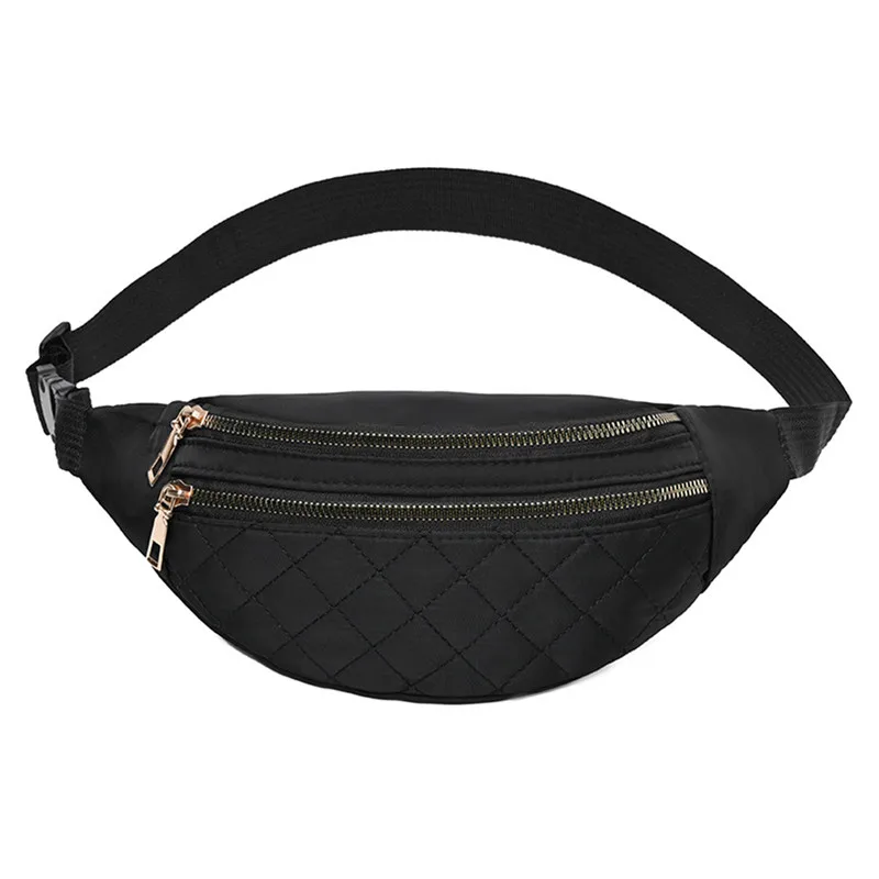  Female Belt Bag Handbag Rhombus Pack Purse Fashion Outdoor Waist Bags Ladies  C - £45.47 GBP