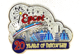 Disney 2002 WDW Monorail  Epcot Celebrating 20 Years of Discovery LE Pin#16100 - £27.48 GBP