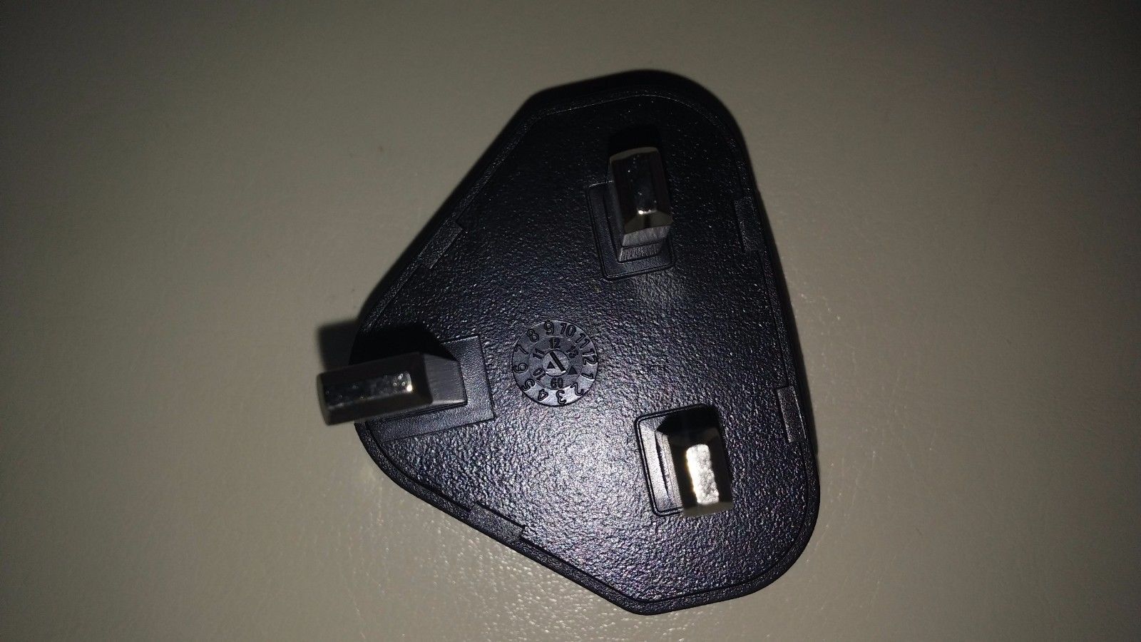 Genuine Blackberry Three Pin UK Power Clip Adaptor for BlackBerry Mains Charger