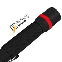Bright LED Tactical Flashlight With Focusing Lens by Perfectly VIVID - £17.09 GBP