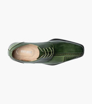 Stacy Adams Palmento Modified CapToe Oxford Dress Shoes Green Multi 25740-340 image 5