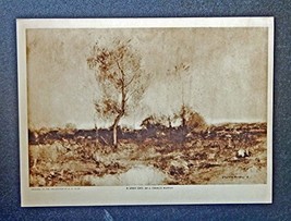 A Gray Day by J. Francis Murphy (1917 Antique print art) American Watercolor ... - £14.30 GBP