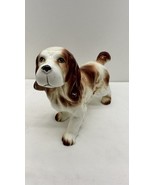 Ceramic Springer Spaniel Dog Figure Japan 10” X 6.5” - $62.58 CAD