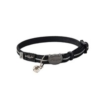 Rogz Catz Alleycat Collar, Black  - $22.00