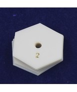 Mylar 2 Inch Hexagon 25 Piece Add On Set- No Template - $9.99