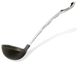 All-Clad K0400764 Stainless Steel 12-Inch Non-Stick Ladle, Large, 6-Ounc... - $22.43