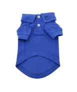 Solid Nautical Blue 100% Cotton Button Up Polo Shirt -Sizes SM-3XL  - €12,00 EUR