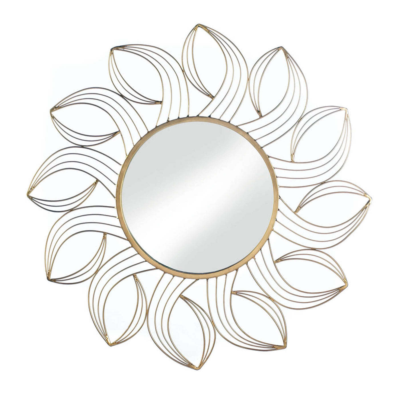 Primary image for GOLDEN PETAL WALL MIRROR