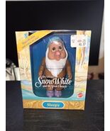 Mattel Snow White and the Seven Dwarfs Closes/Opens Eyes Sleepy  NIB 1992 - $278.42 MXN