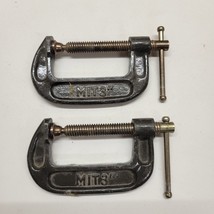 2 ~ 3&quot; 75mm Heavy C Clamps  Barely Used - £13.47 GBP