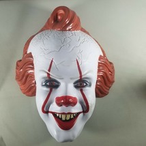 Pennywise Mask Halloween Adult Size It Movie One Size Tattered Deluxe - $13.96