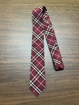 Salt + Dapper Maroon Plaid NeckTie - 57” - NWOT - New - £7.98 GBP