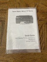 Epson Stylus NX125/127 Series User Manual - $12.75