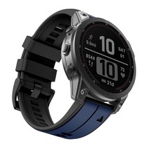 Compatible With Fenix 5X Band, Fenix 7X Sport Silicone Watch Strap For Garmin Fe - £13.43 GBP