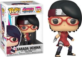 Boruto: Naruto Next Generations Sarada Uchiha Vinyl POP Anime Toy #672 F... - $14.50