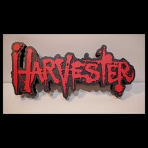 Harvester 3D Logo Sign  1996 FMV Game Memorabilia, Shelf or Wall Display - $23.99