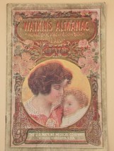 Vintage 1915 WATKINS ALMANAC Home Doctor Cook Book Winona Minnesota-48th... - $17.26