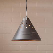 Edison Pendant Light  in Smokey Black  tin -SALE image 2