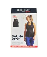Echelon Connect Sport Black Womens L Neoprene Zipper Sauna Vest Weight L... - $271.46 MXN