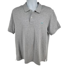 Vineyard Vines Slim Fit Polo Golf Shirt Size L Heather Gray - £17.34 GBP