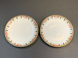 Vintage Bridal by Cleveland USA Fine China 2 Saucers - £2.87 GBP