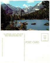 COLORADO Postcard - Long&#39;s Peak &amp; Glacier Gorge from Bear Lake (B15) - £2.36 GBP