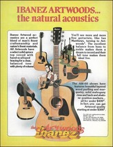 1980 Ibanez Artwood series AW-60 acoustic guitar advertisement 8 x 11 ad print - £3.31 GBP