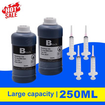 Black Refilled Dye Universal Ink Kit for HP Canon Epson Brother Deskjet ... - $33.71+