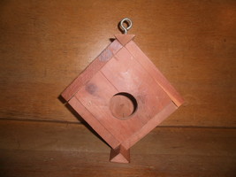 Hand Made Cedar Bird House - $372.79 MXN