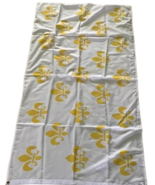 New Orleans French 23 Fleur De Lis Flag Banner White Yellow 3&#39; x 5&#39; Lot ... - €21,31 EUR