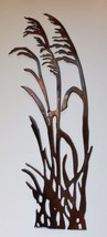 Sea Oats Blowing Left - Metal Wall Art - Copper 20&quot; x 6&quot; - £22.52 GBP