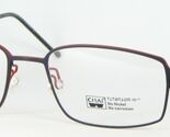 CHAI TV 3 97 MATTE BLACK /RED UNIQUE EYEGLASSES GLASSES TITANIUM TV3 52-... - $64.35