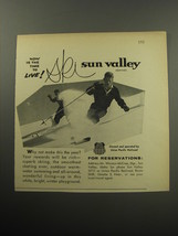 1957 Union Pacific Railroad Ad - Ski Sun Valley Idaho - £14.46 GBP